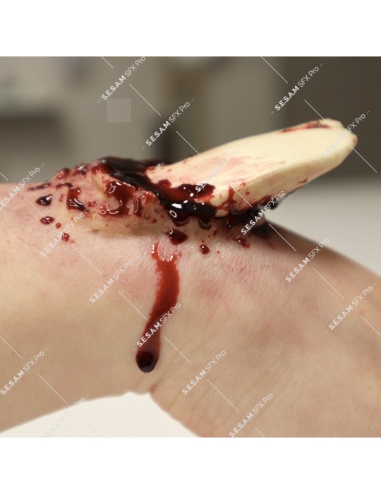 os en résine pour simuler une fracture