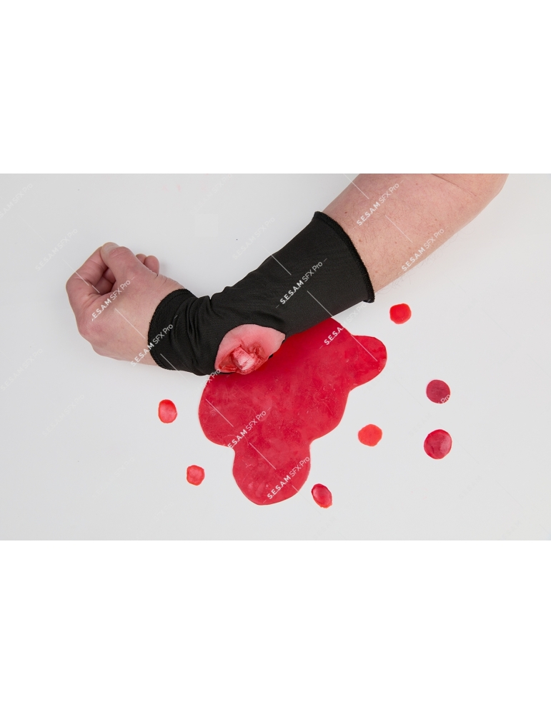 Petite flaque de sang